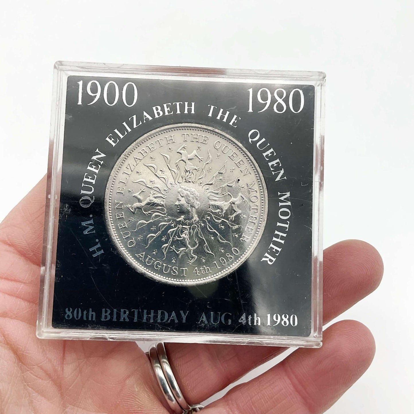 1980 Queen Mothers Birthday Commemorative Coin
