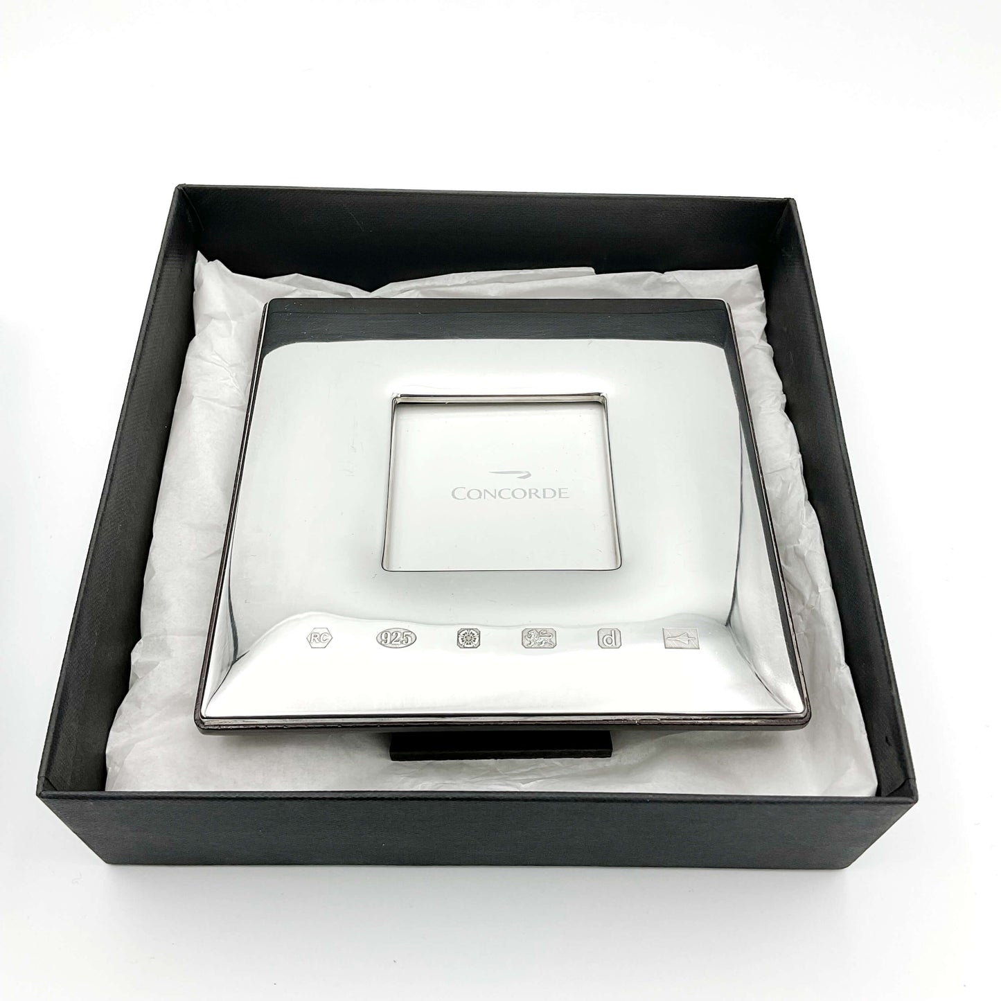 Boxed Concorde Sterling Silver Picture Frame