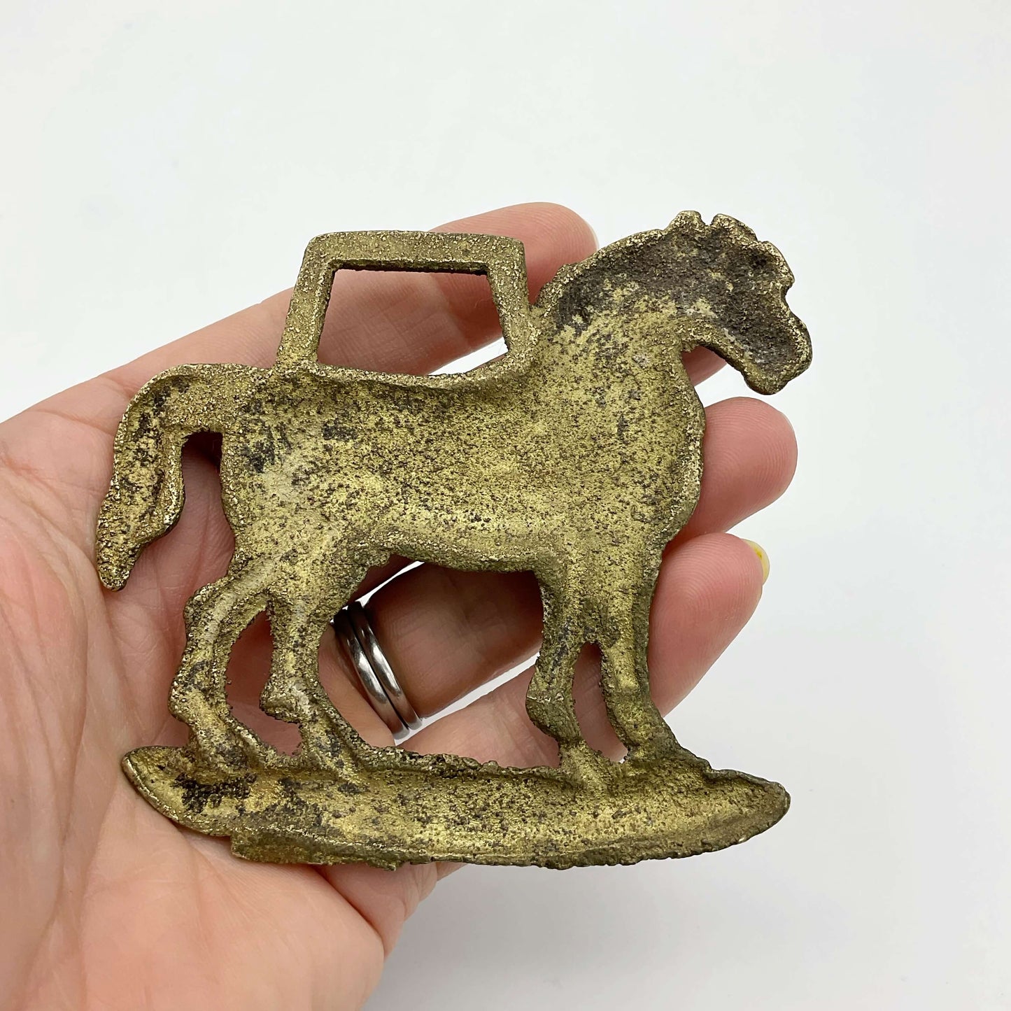 Antique Horse in Harness Horse Brass