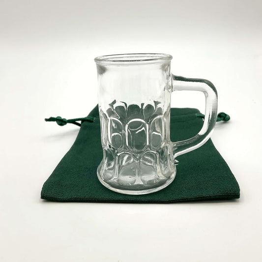 Vintage Shot Glass, Miniature Tankard