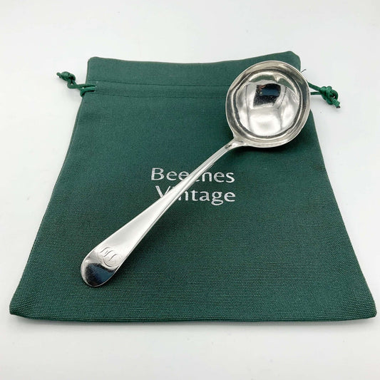 Antique 1798 Georgian Sterling Silver Sauce Ladle
