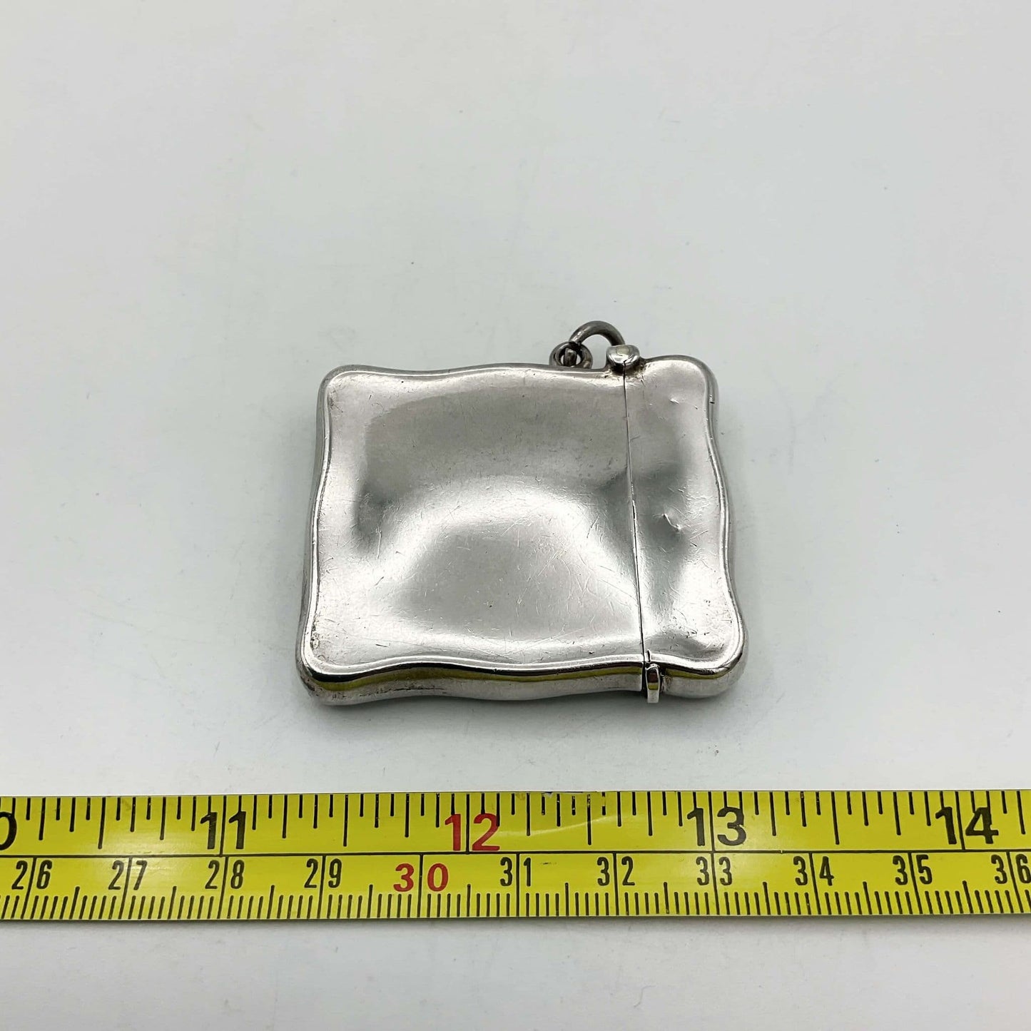 Antique 1908 Sterling Silver Vesta Case