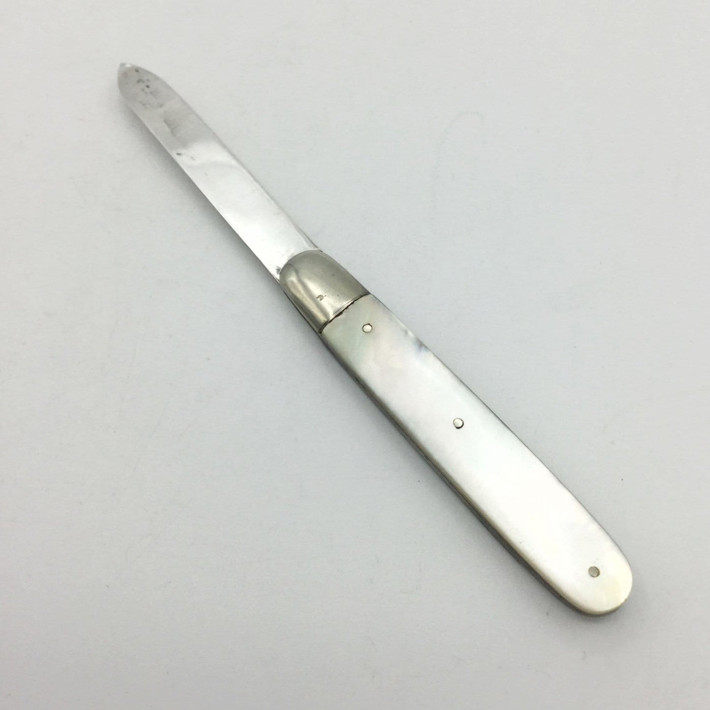 Antique Sterling Silver Fruit Knife, 1914 Hallmark