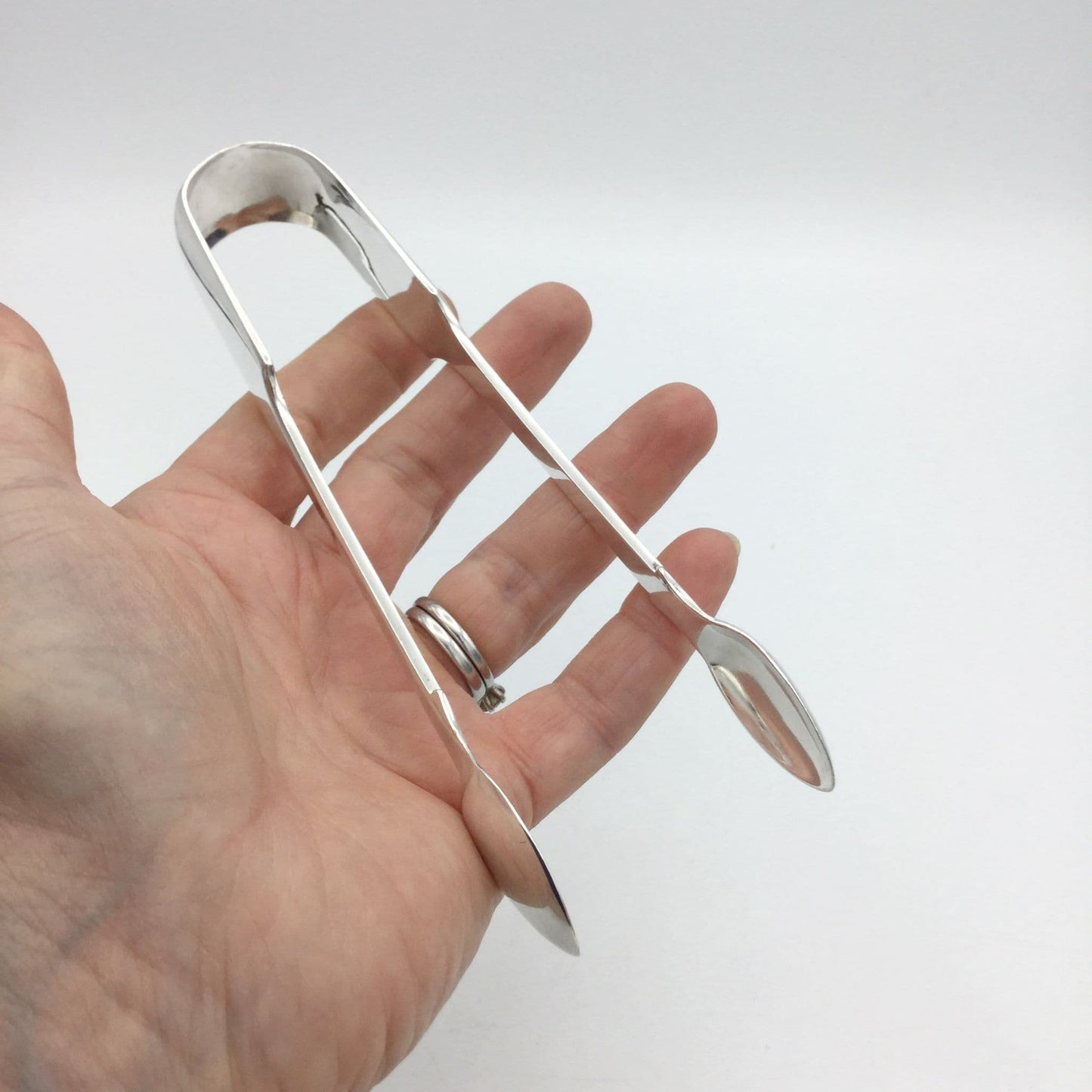 Antique Victorian Silver Plated Sugar Tongs