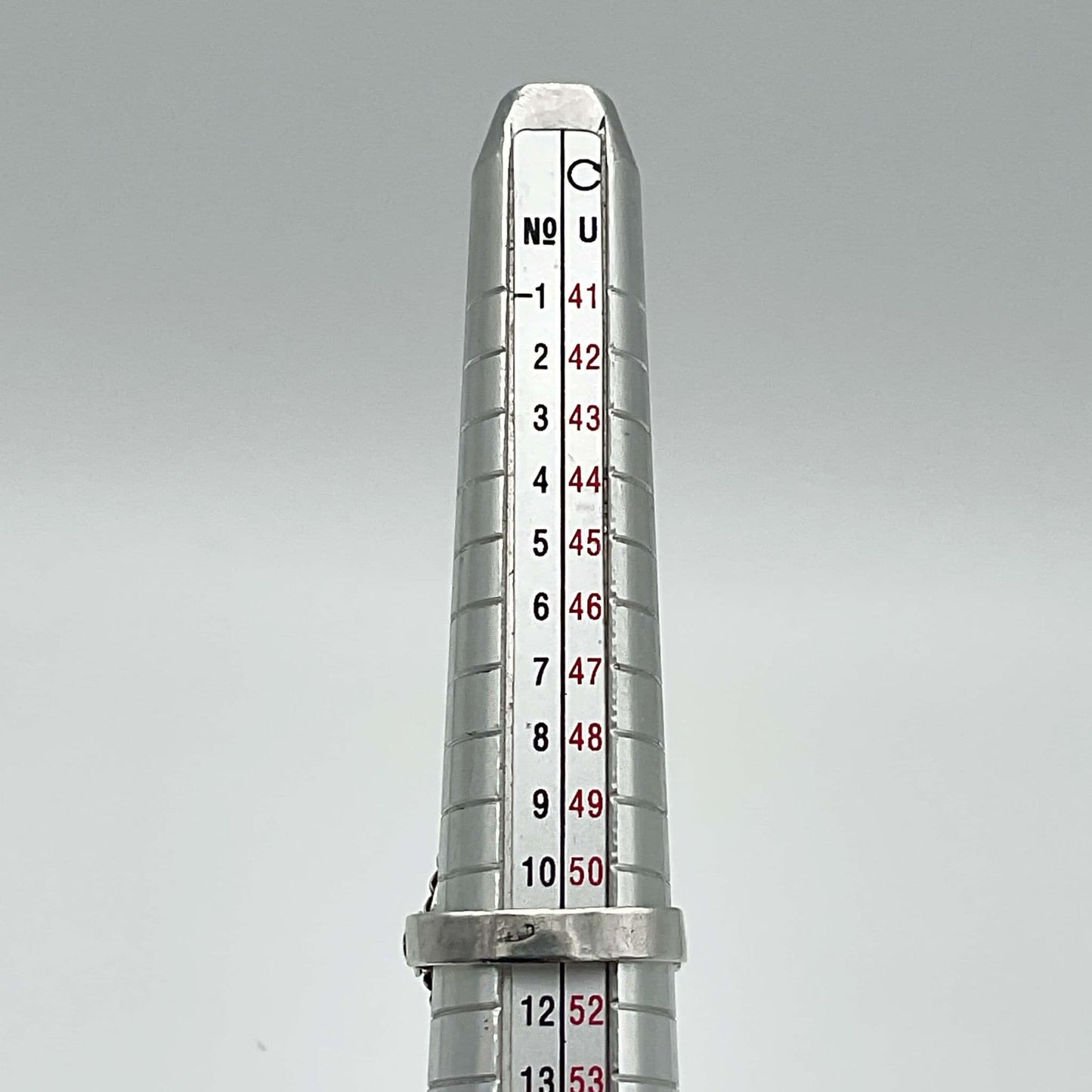 Banded Agate Silver Ring