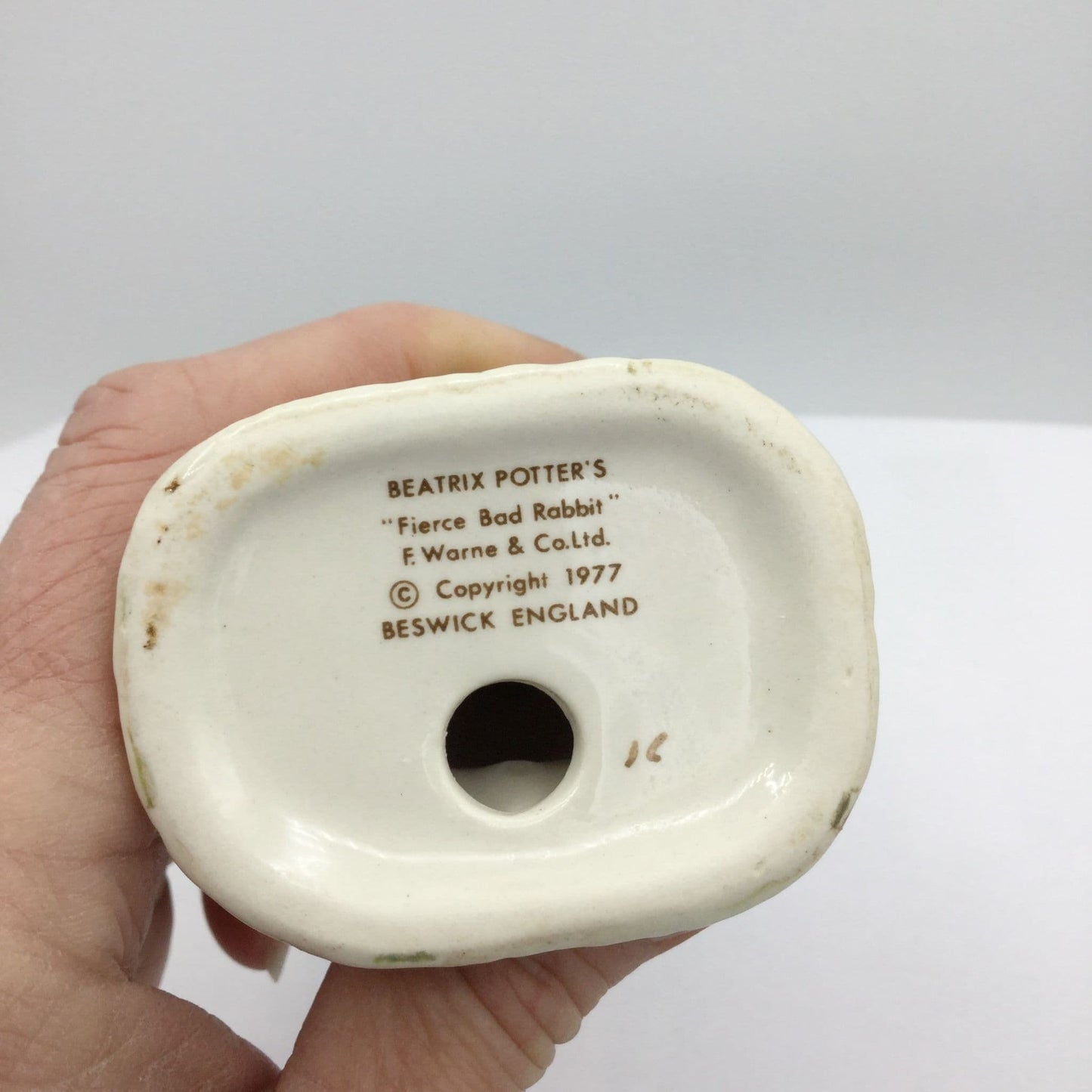 Beswick Beatrix Potter's Fierce Bad Rabbit Figurine