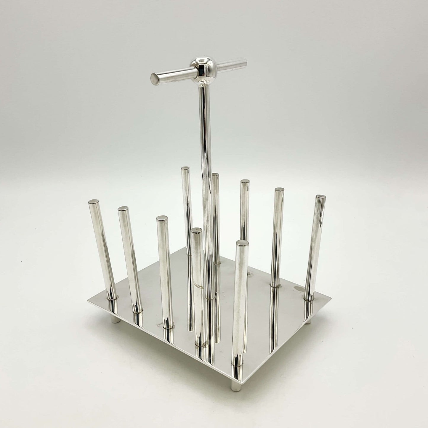 Christopher Dresser Design Silver Plated Toast Rack