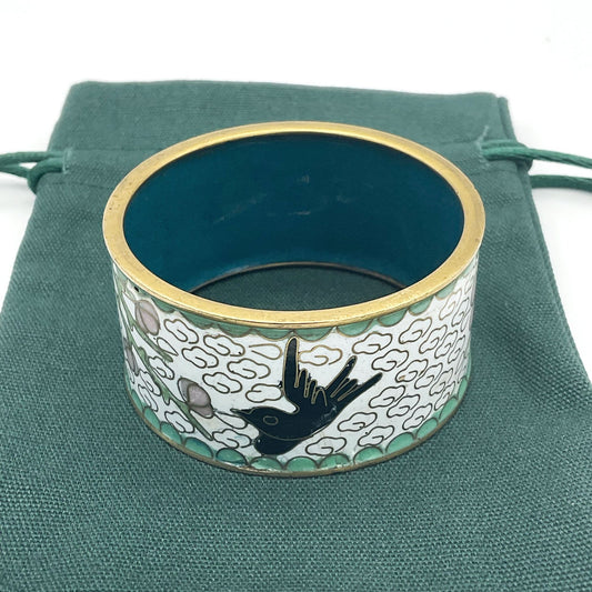 Cloisonné Enamel Napkin Ring