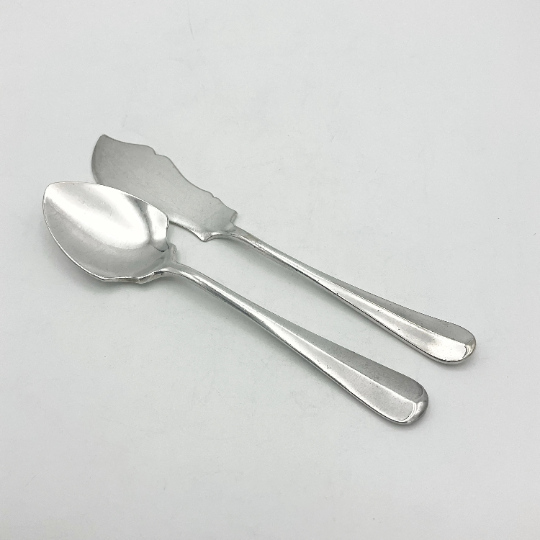 Mappin & Webb 1930s Butter Knife and Jam Spoon