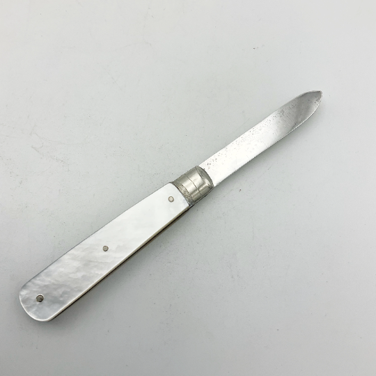 Antique Sterling Silver Fruit Knife, 1903 Hallmark