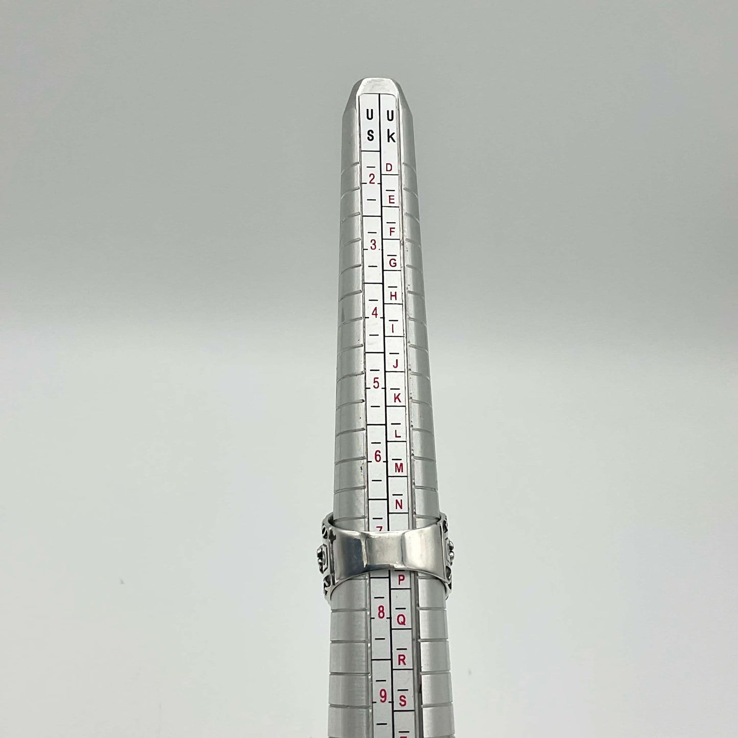 Large Purple Amethyst Sterling Silver Ring