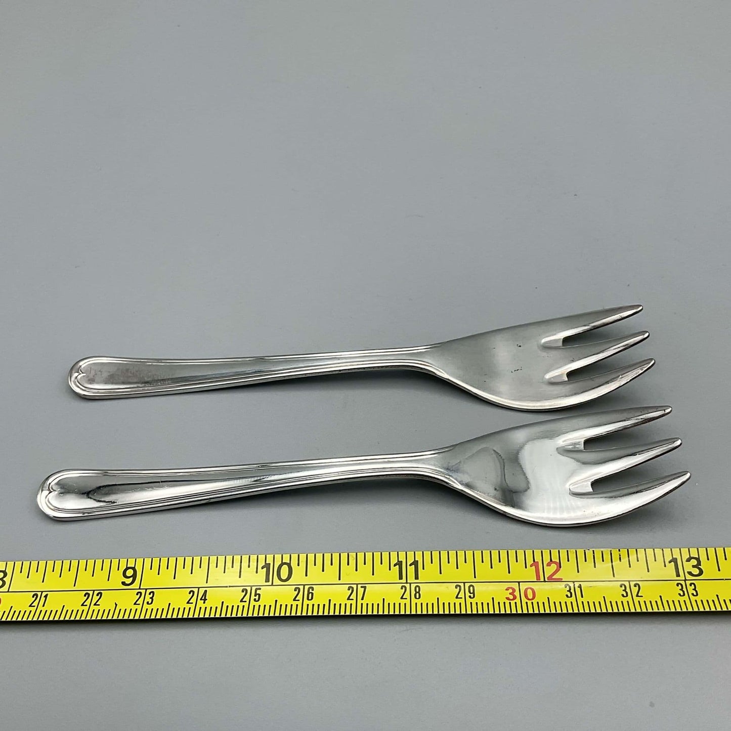 Pair of Vintage Silver Plated Forks