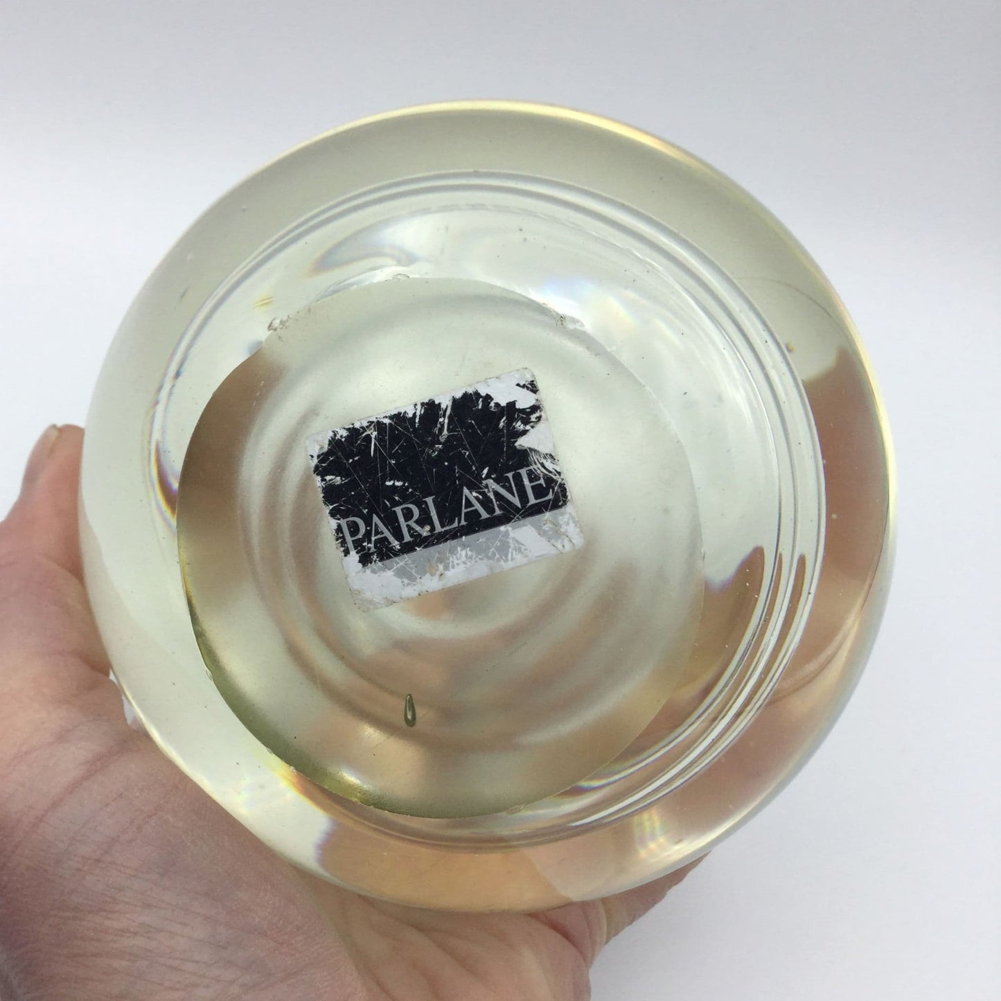 Parlane Large Glass Paperweight