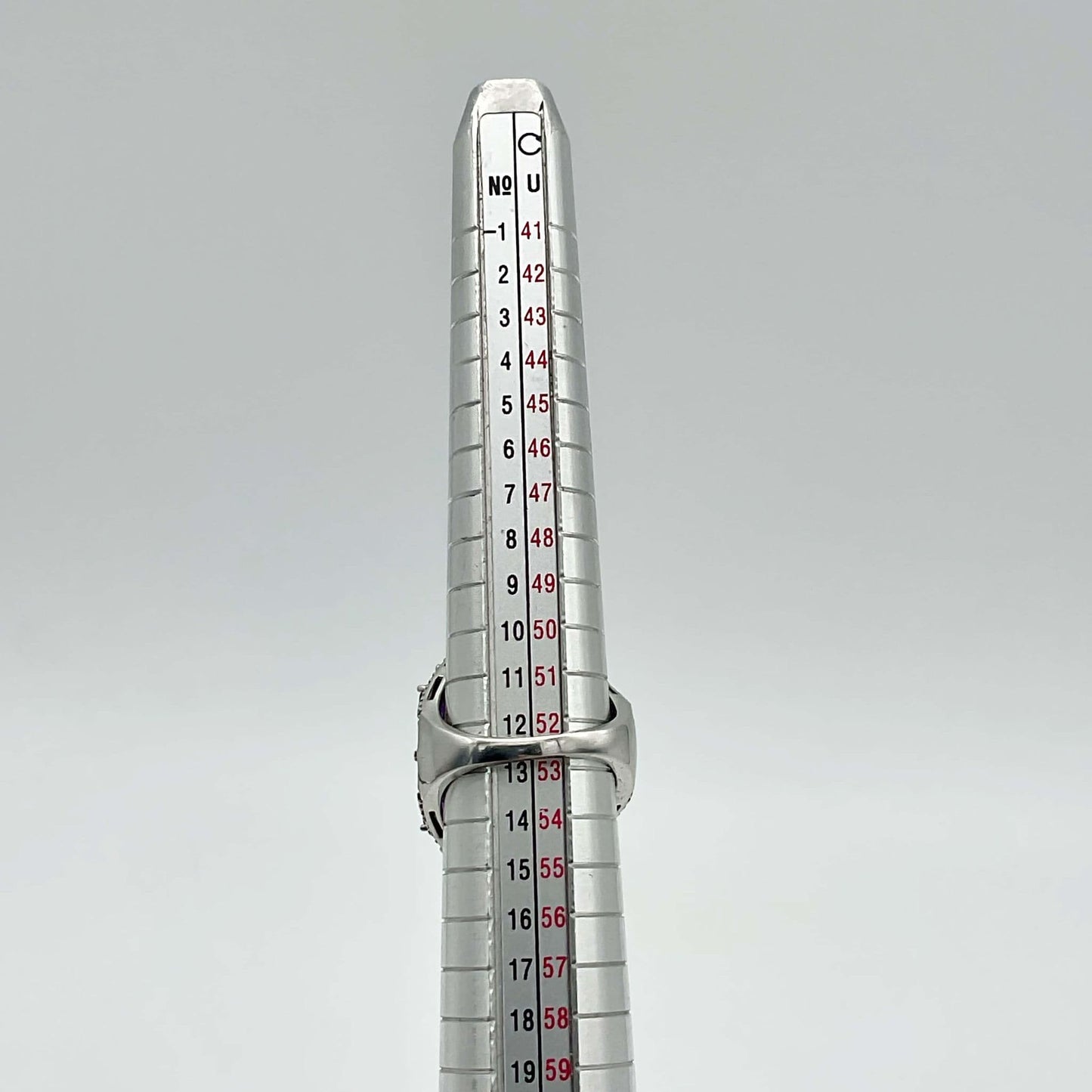 Purple Amethyst Silver Ring, February Birthstone