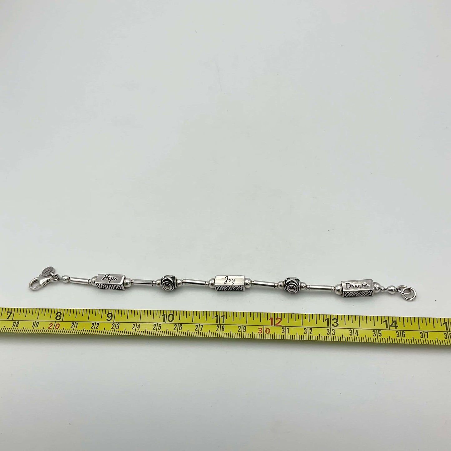 Silpada Joy Hope Dream Silver Bracelet, Israel Silver