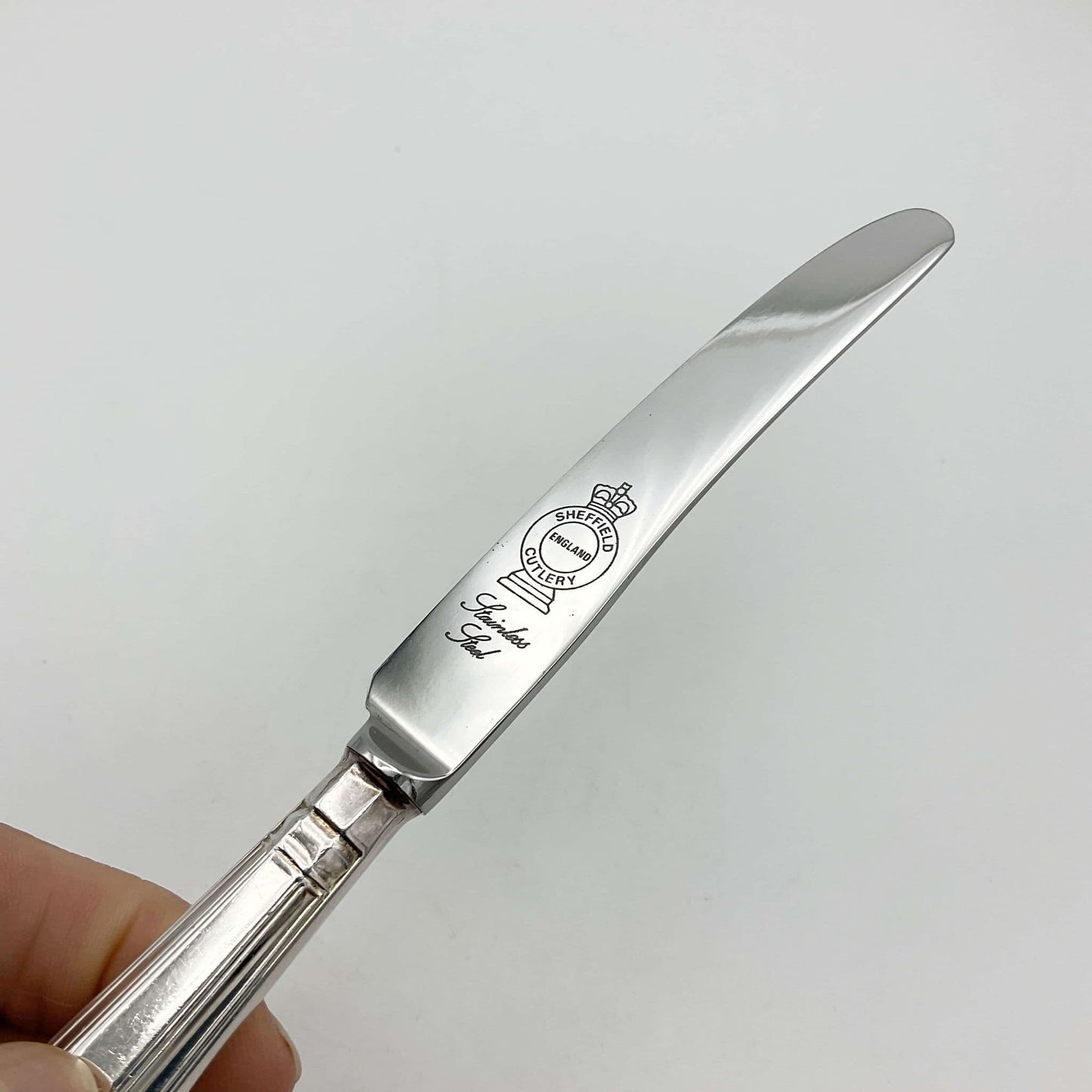Silver Plated Dessert Knives Set