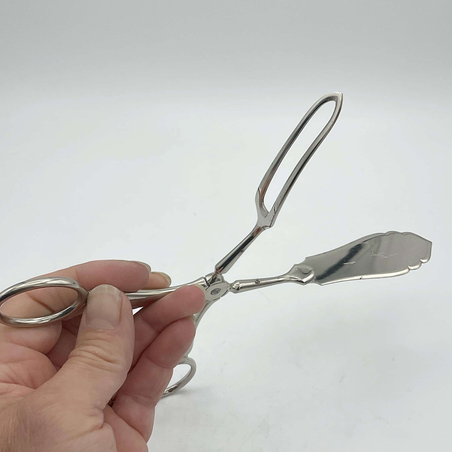 Silver Plated Serving Tongs