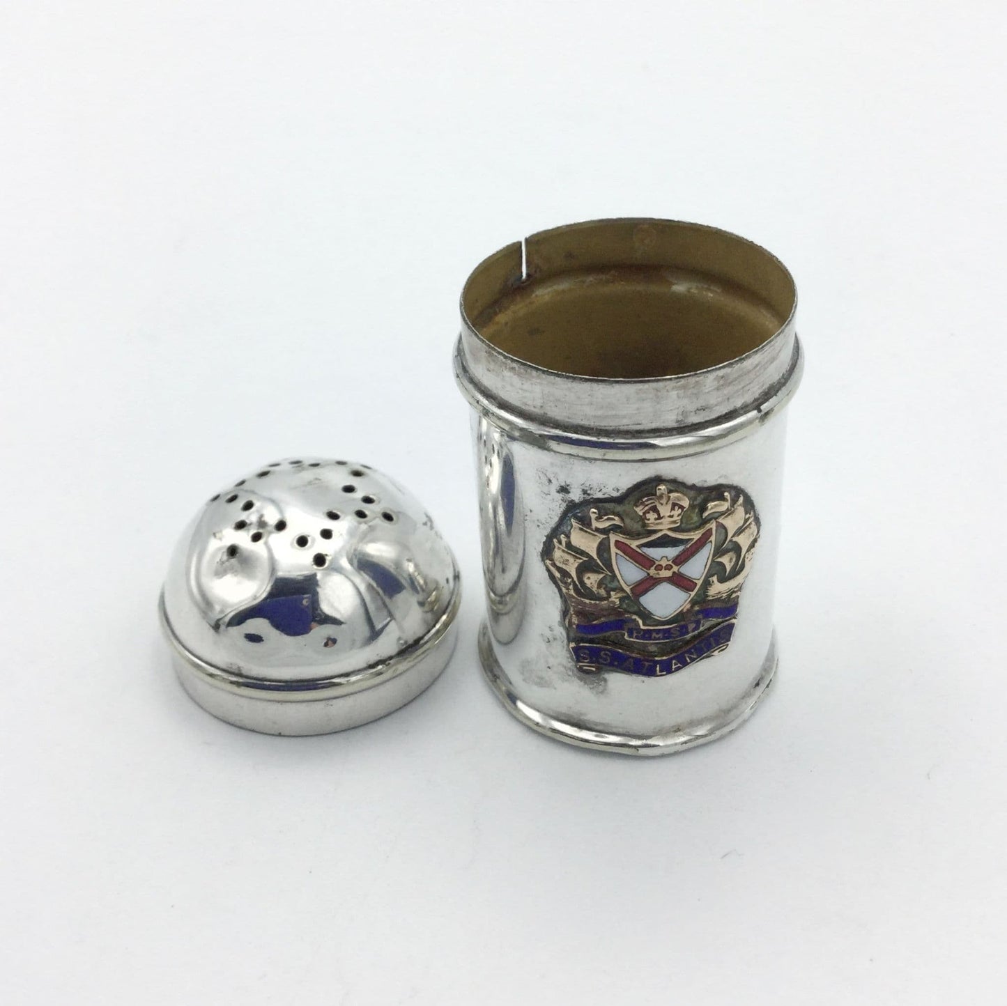 SS Atlantis Silver Plated Pepper Pot