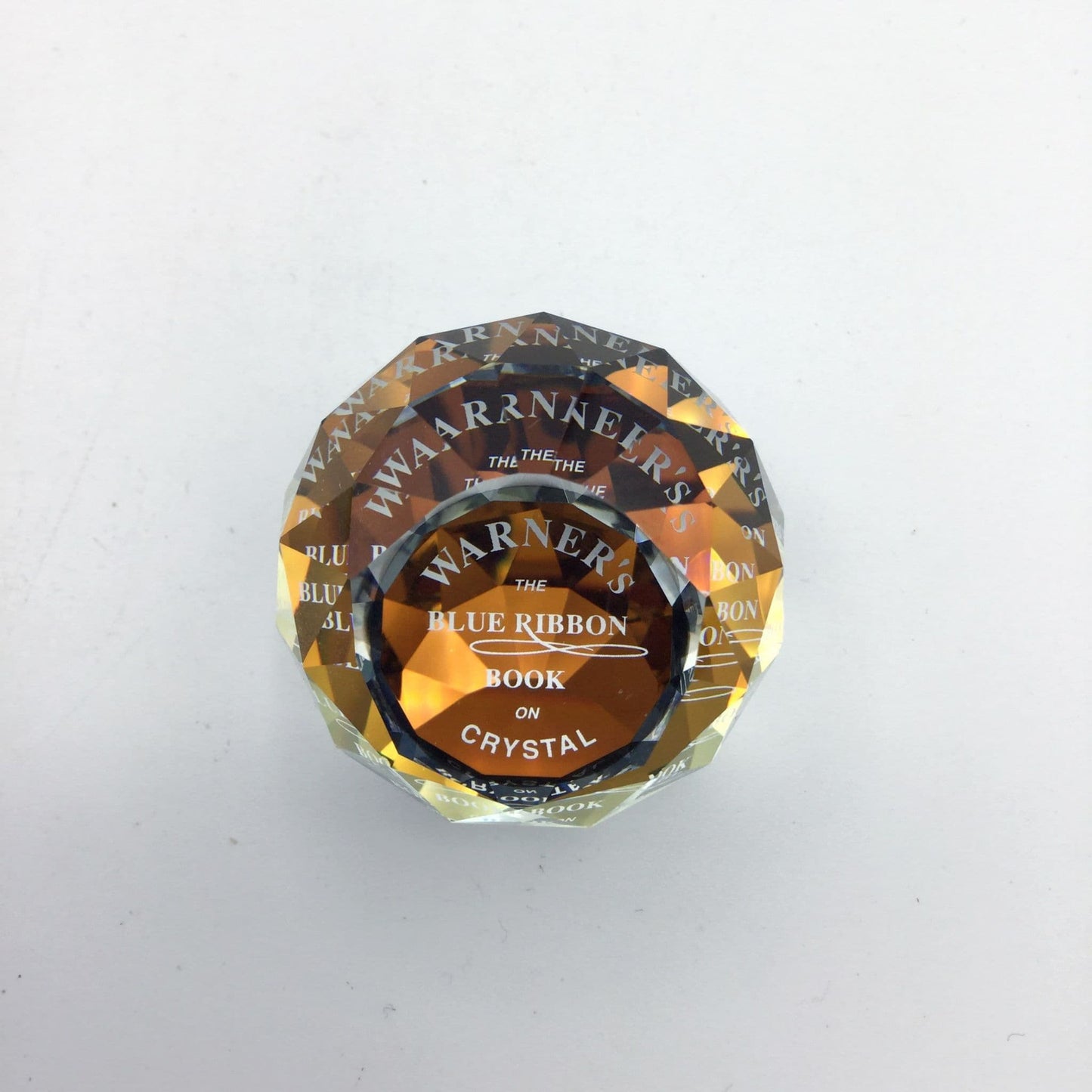 Swarovski Crystal Orange Paperweight, Limited Edition