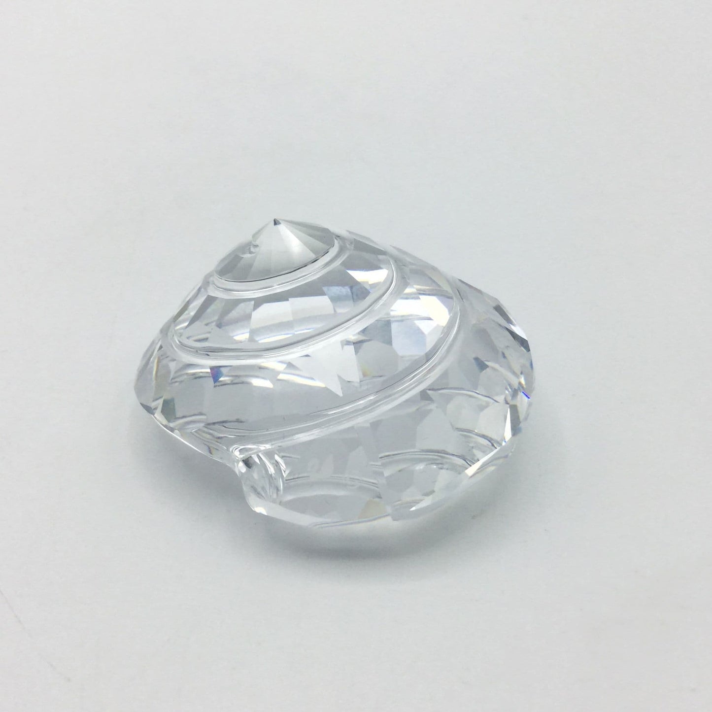 Swarovski Crystal Spiral Sea Shell Ornament