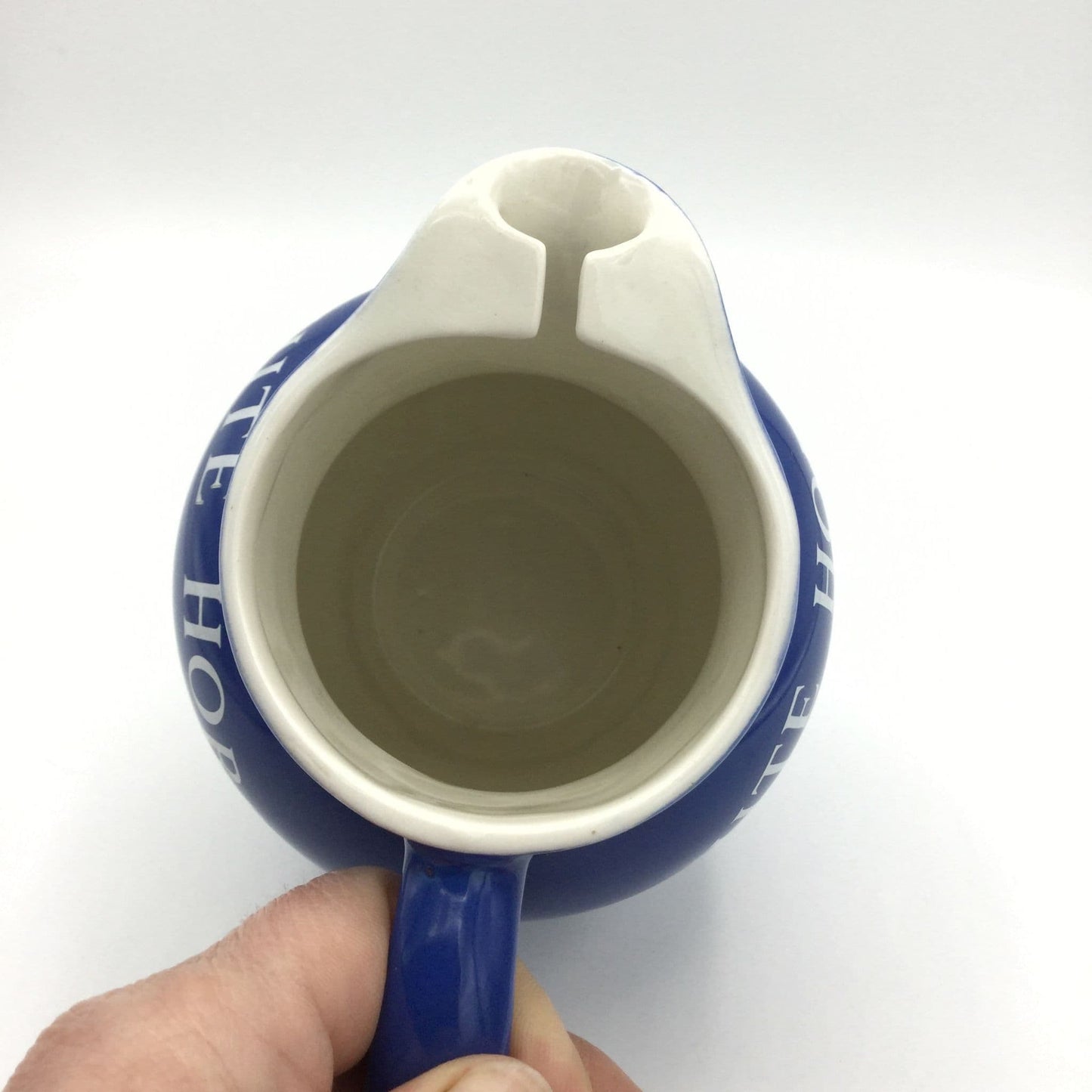 Vintage 1950s White Horse Scotch Whisky Water Jug