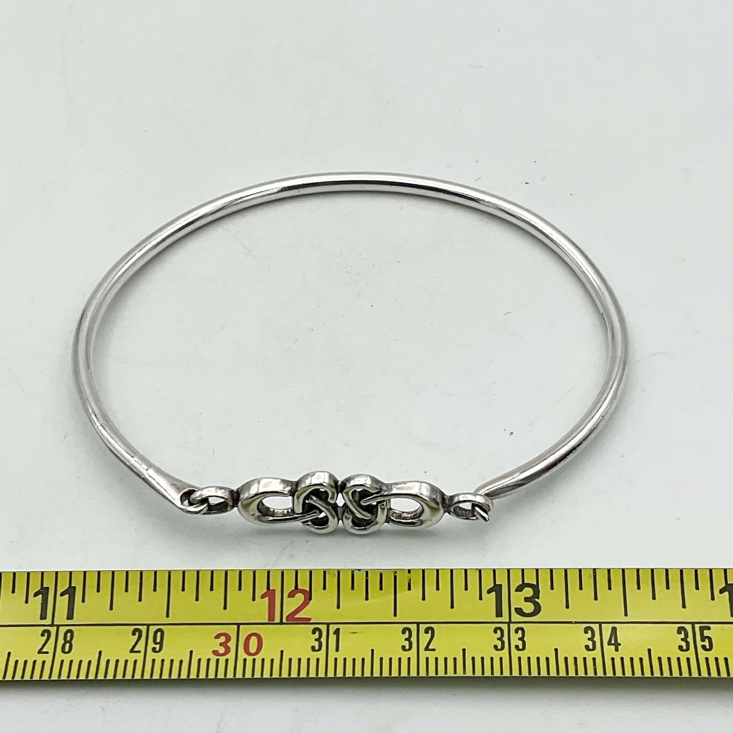 Vintage Celtic Silver Bracelet, Hallmarked 1998