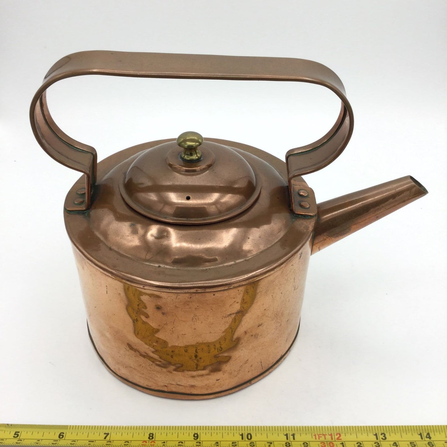 Vintage Copper and Brass Kettle