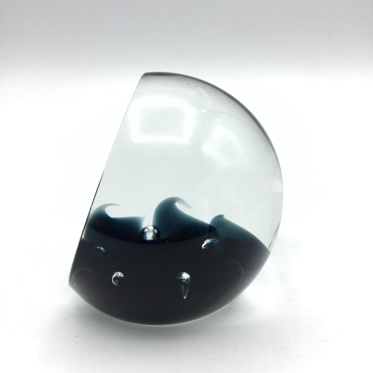 Vintage Large Glass Paperweight