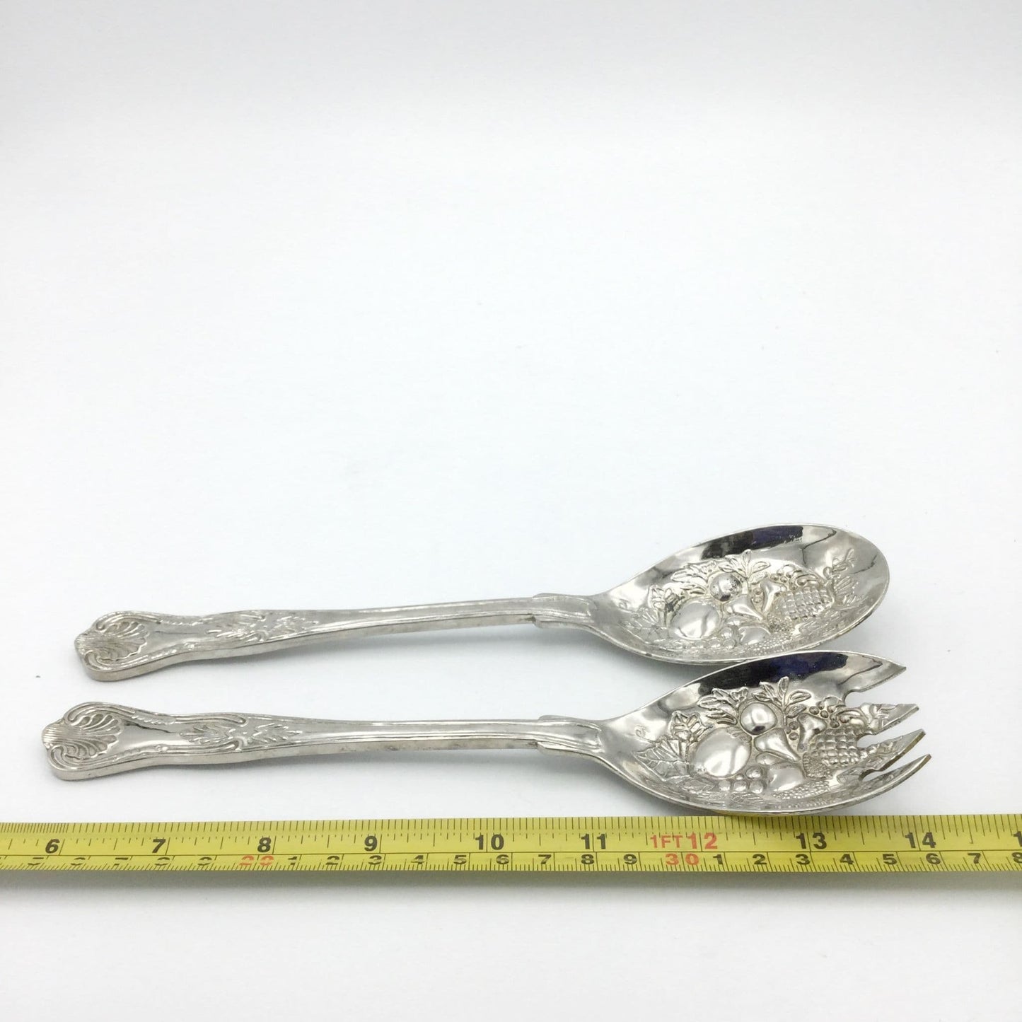 Vintage Salad Servers, Fruit Salad Serving Set