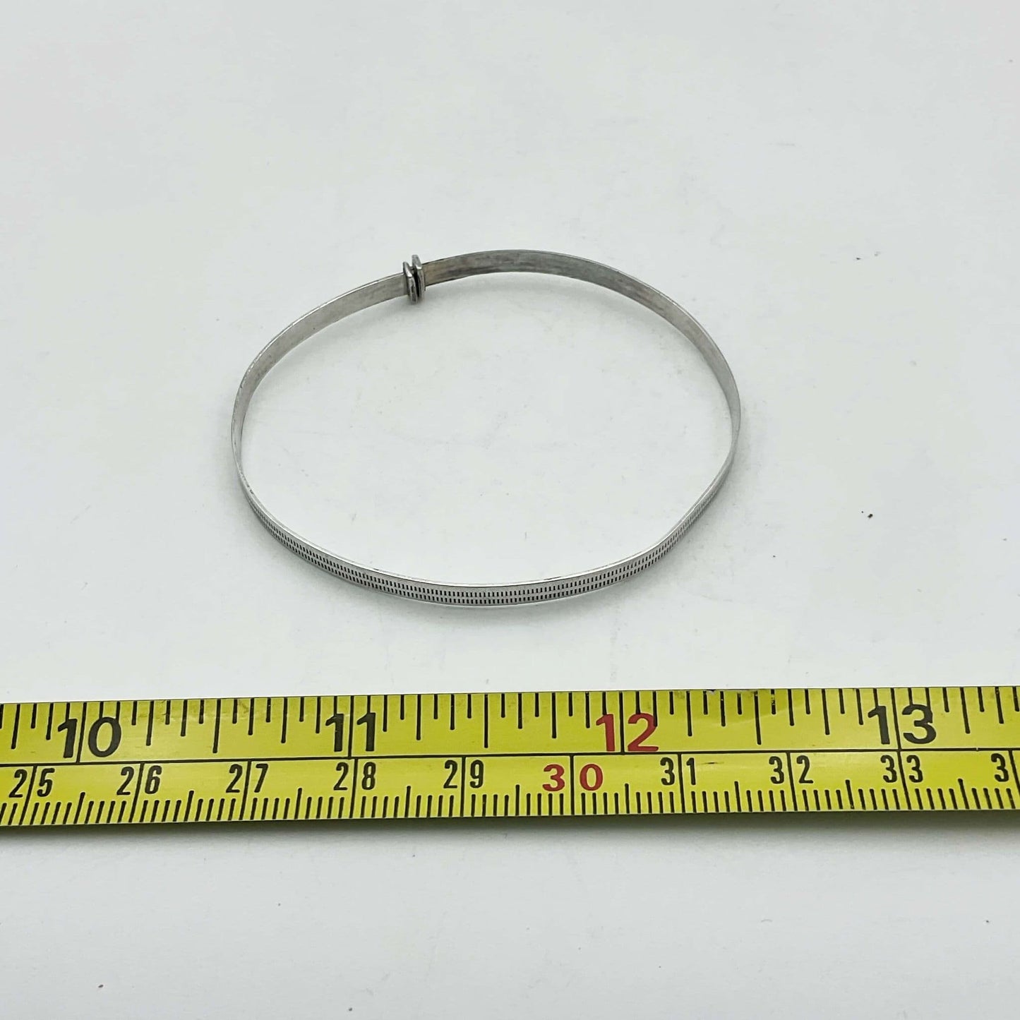 Vintage Silver Baby Bangle