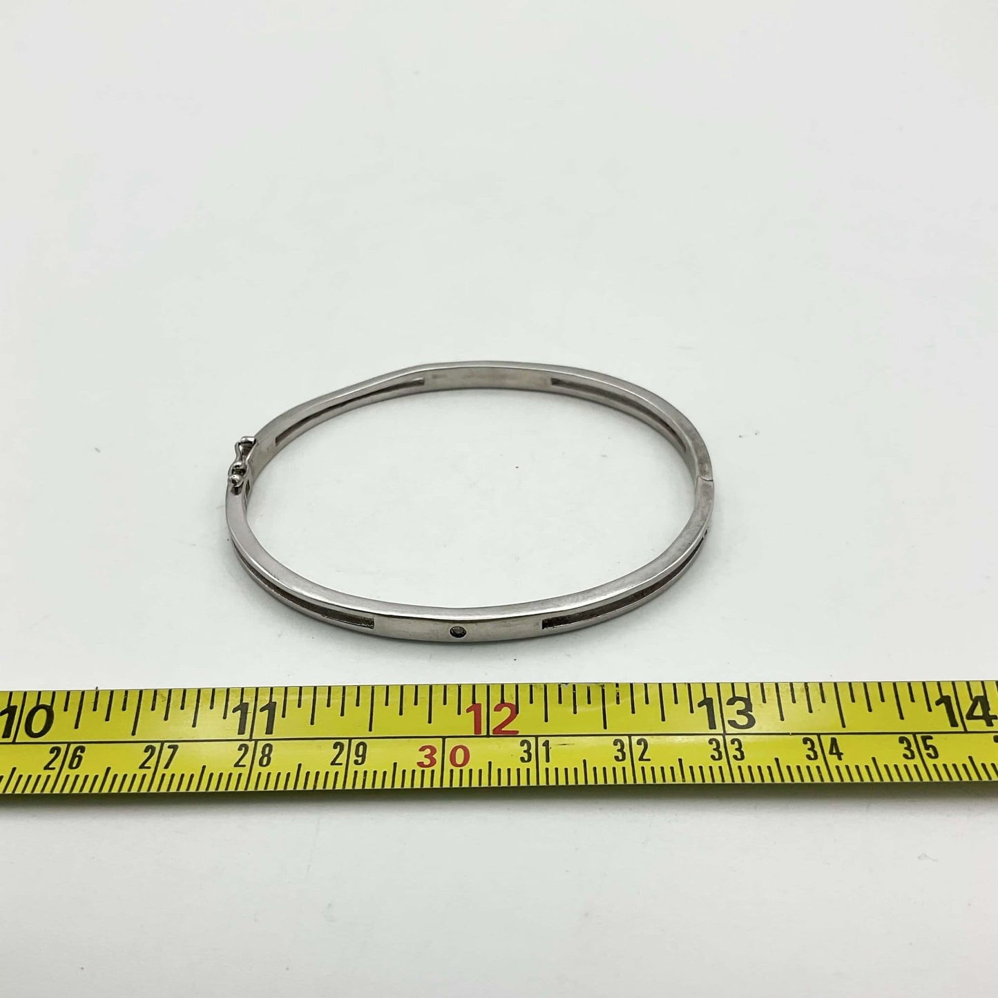 Vintage Silver Snap Bracelet