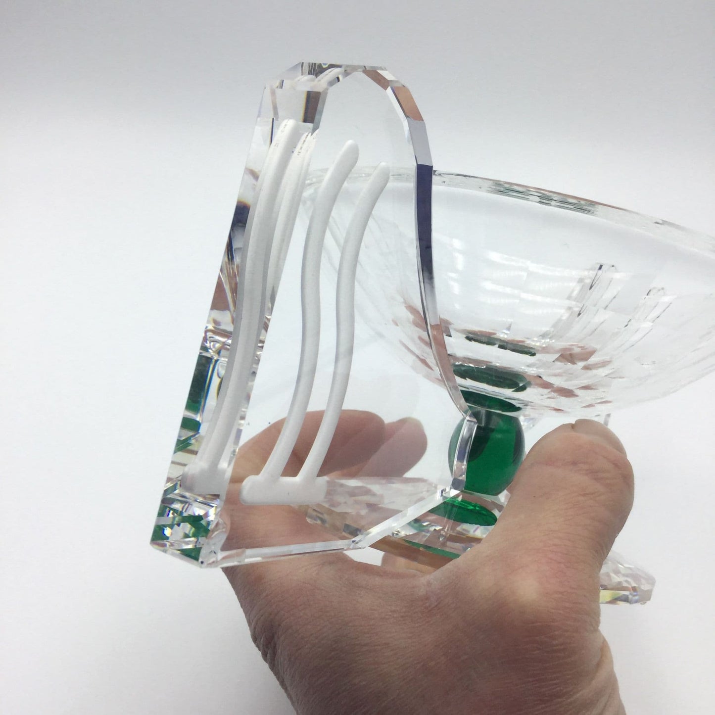 Vintage Swarovski Crystal Bowl, Grande Contenitore