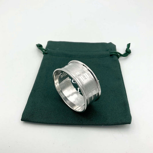 Antique 1923 Sterling Silver Napkin Ring