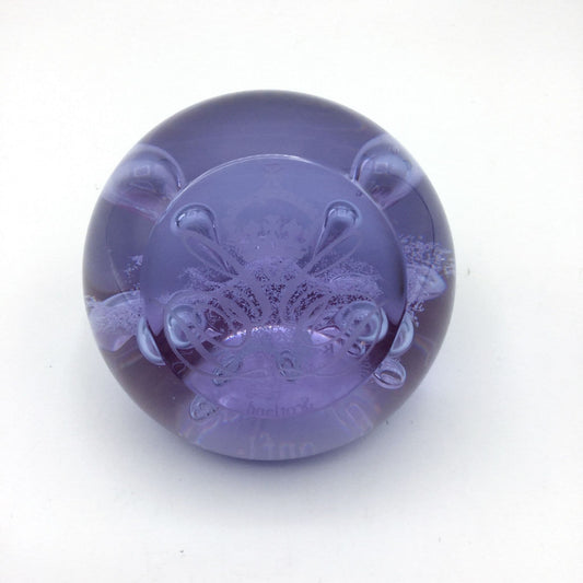 Caithness Moonflower Commemorative Paperweight