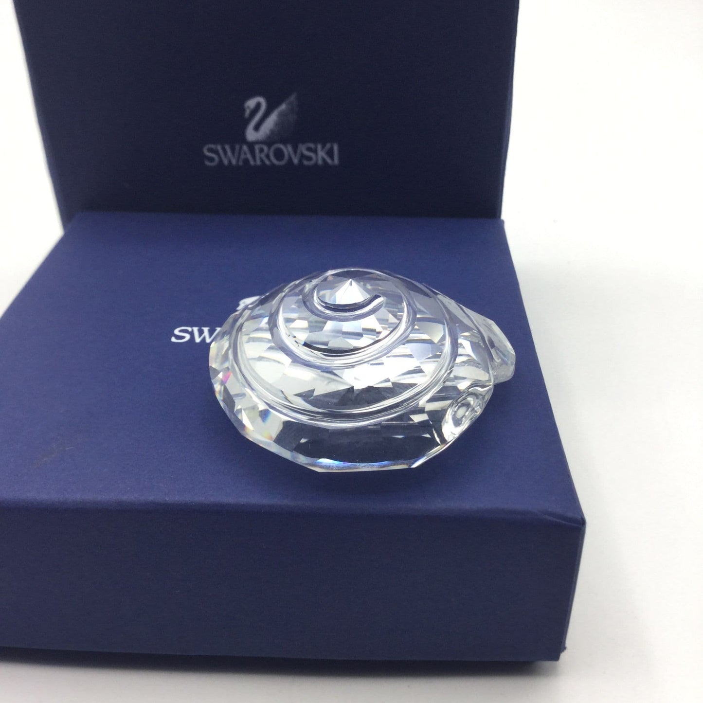 Swarovski Crystal Spiral Sea Shell Ornament