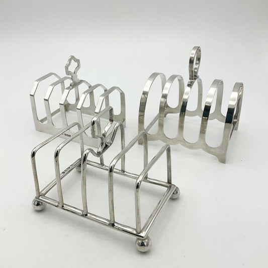 A Short History of the Antique Small Silver Toast Racks