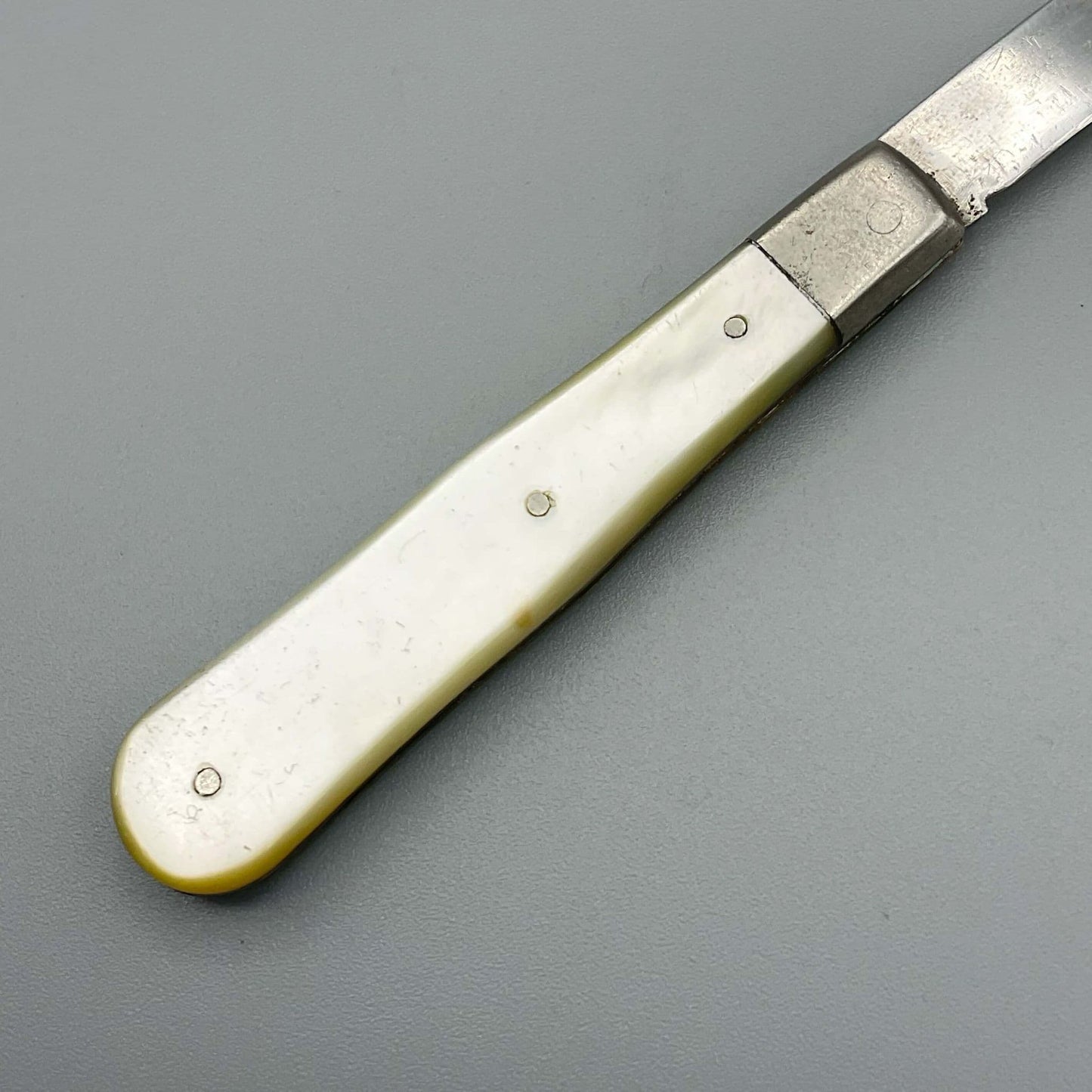 Sterling Silver Fruit Knife, Pearl Handle,1926 Hallmark