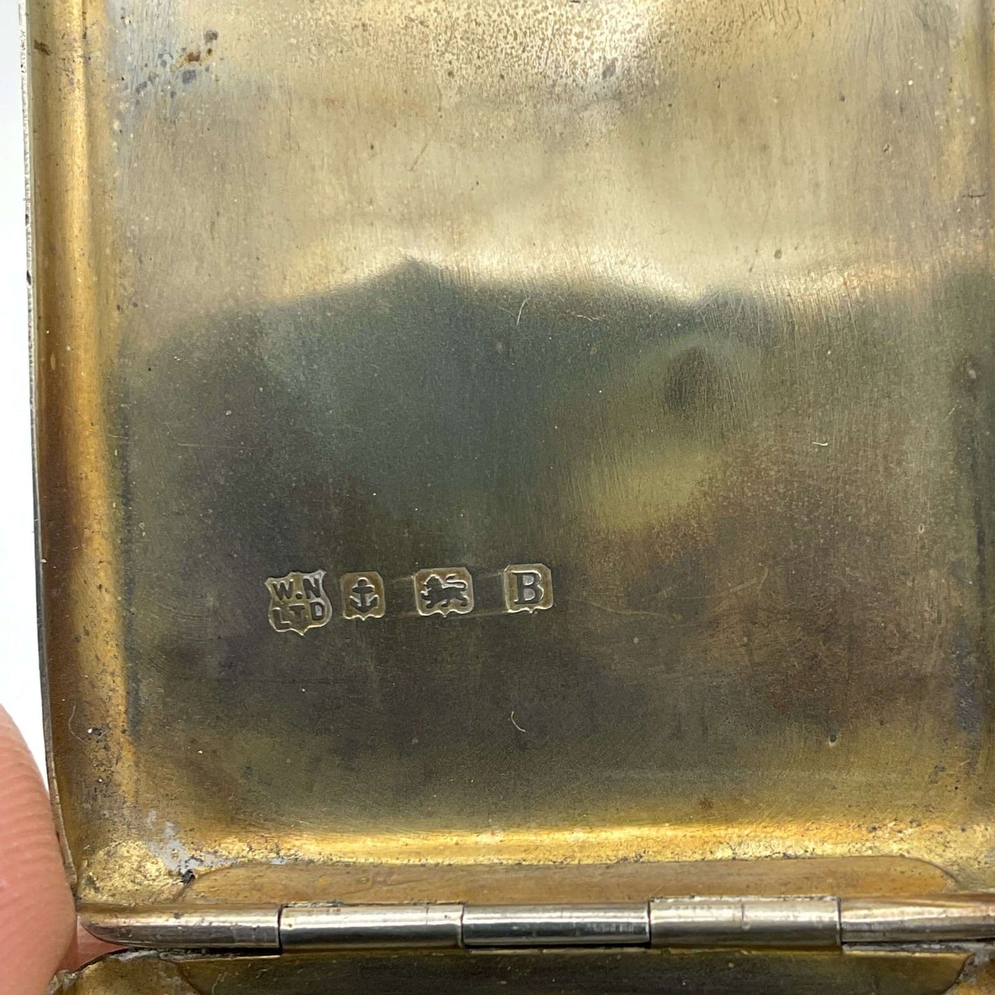 1926 Sterling Silver Matchbook Case, Matchbook Holder