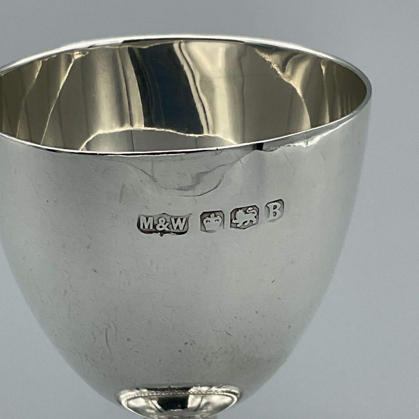 1944 Sterling Silver Egg Cup, Christening or Baby Gift