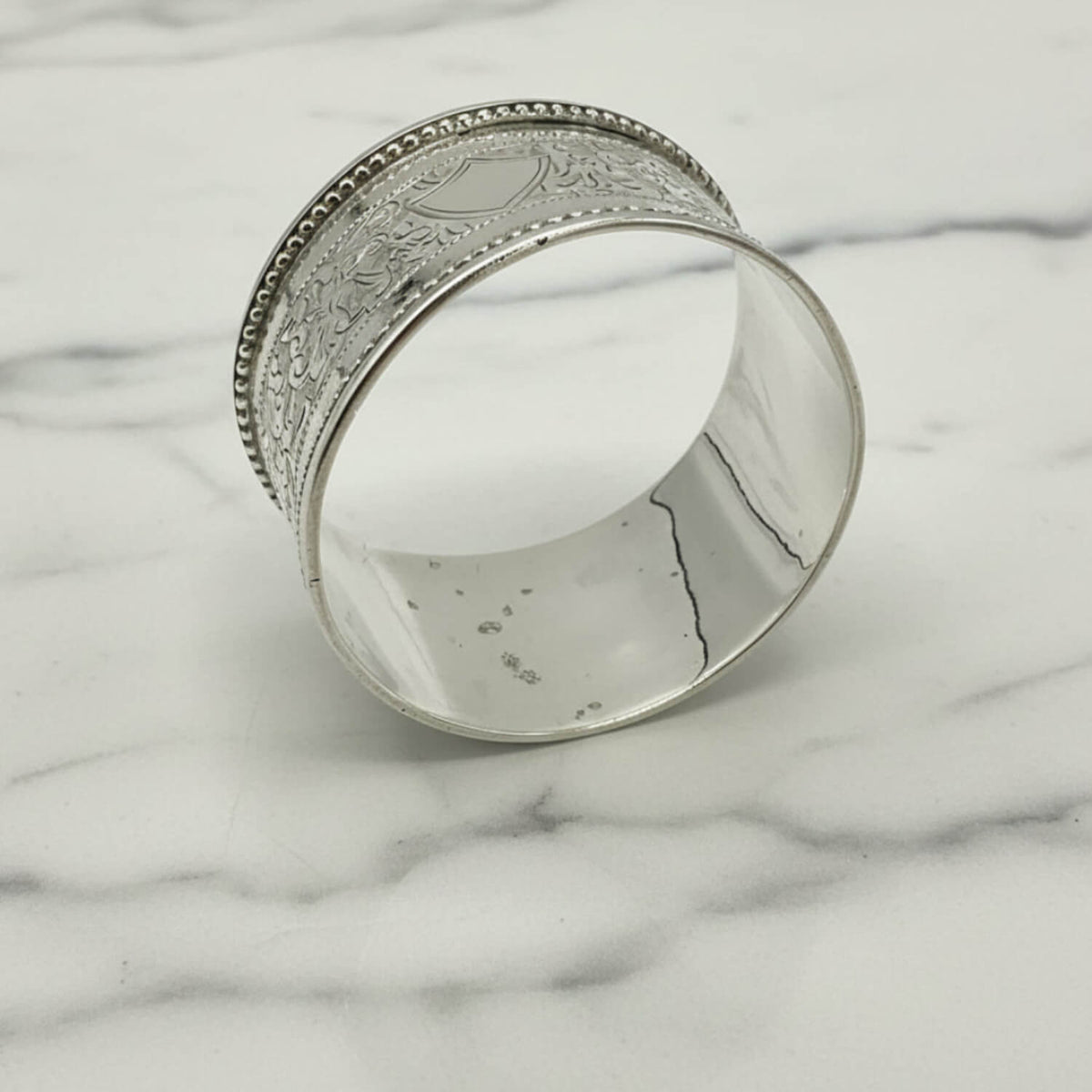 Antique Victorian Sterling Silver Napkin Ring