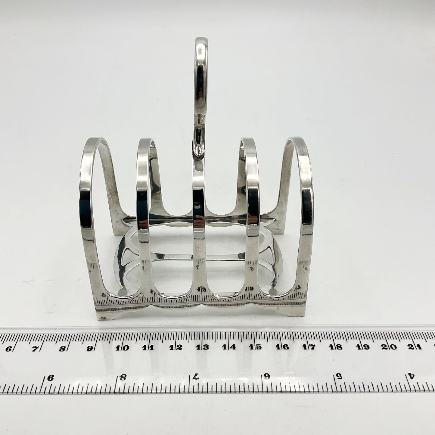 Antique 1917 Sterling Silver Toast Rack