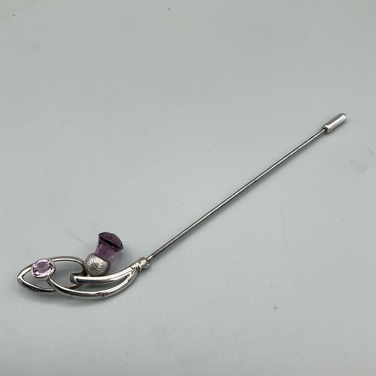 Antique 1902 Sterling Silver Lapel Pin – Beeches Vintage