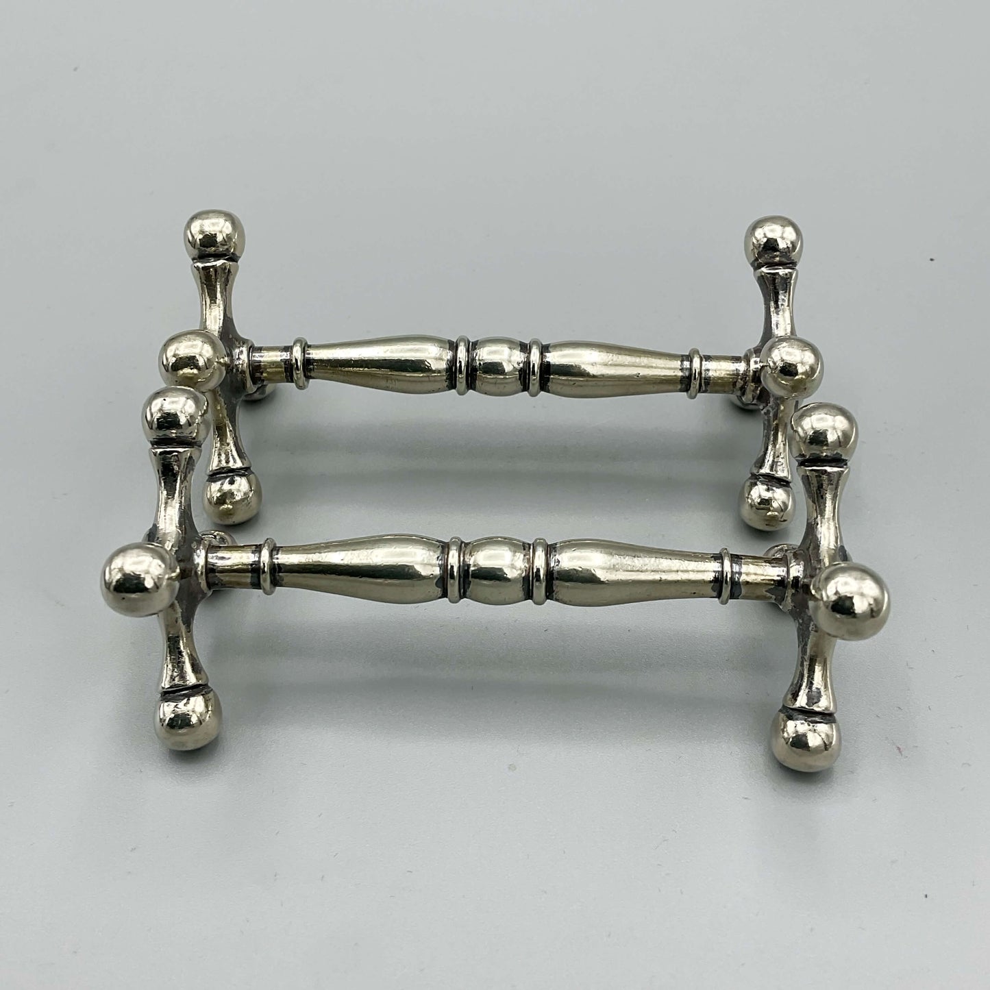 Antique Victorian Silver Plated Knife Rests