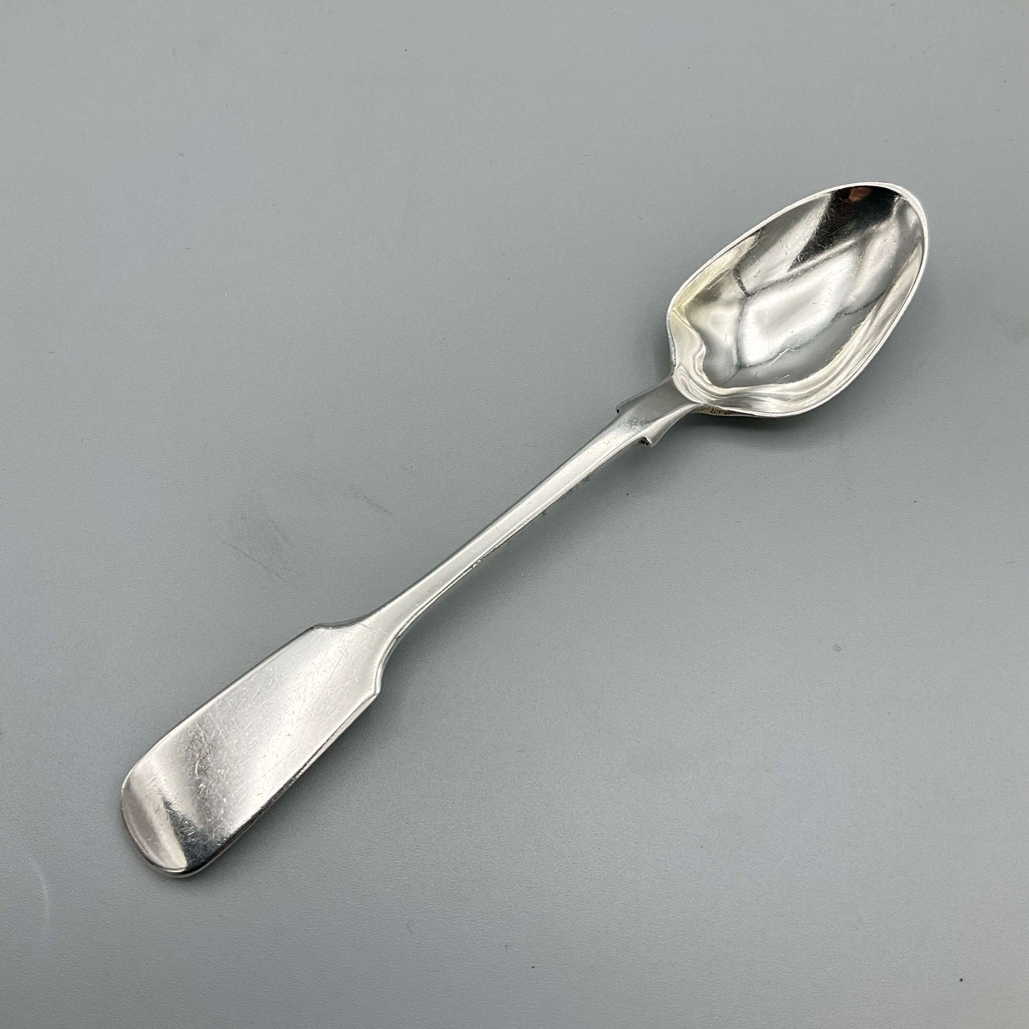 Antique 1881 Victorian Silver Egg Spoon