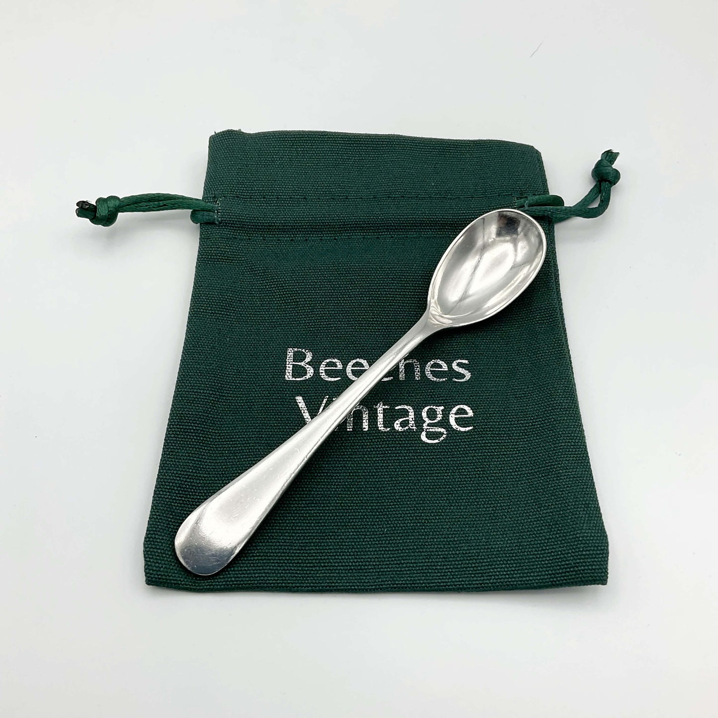 Vintage Silver Plated Salt or Condiment Spoon