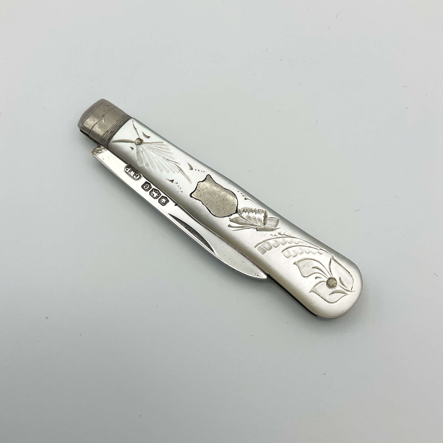Antique 1920 Sterling Silver Fruit Knife