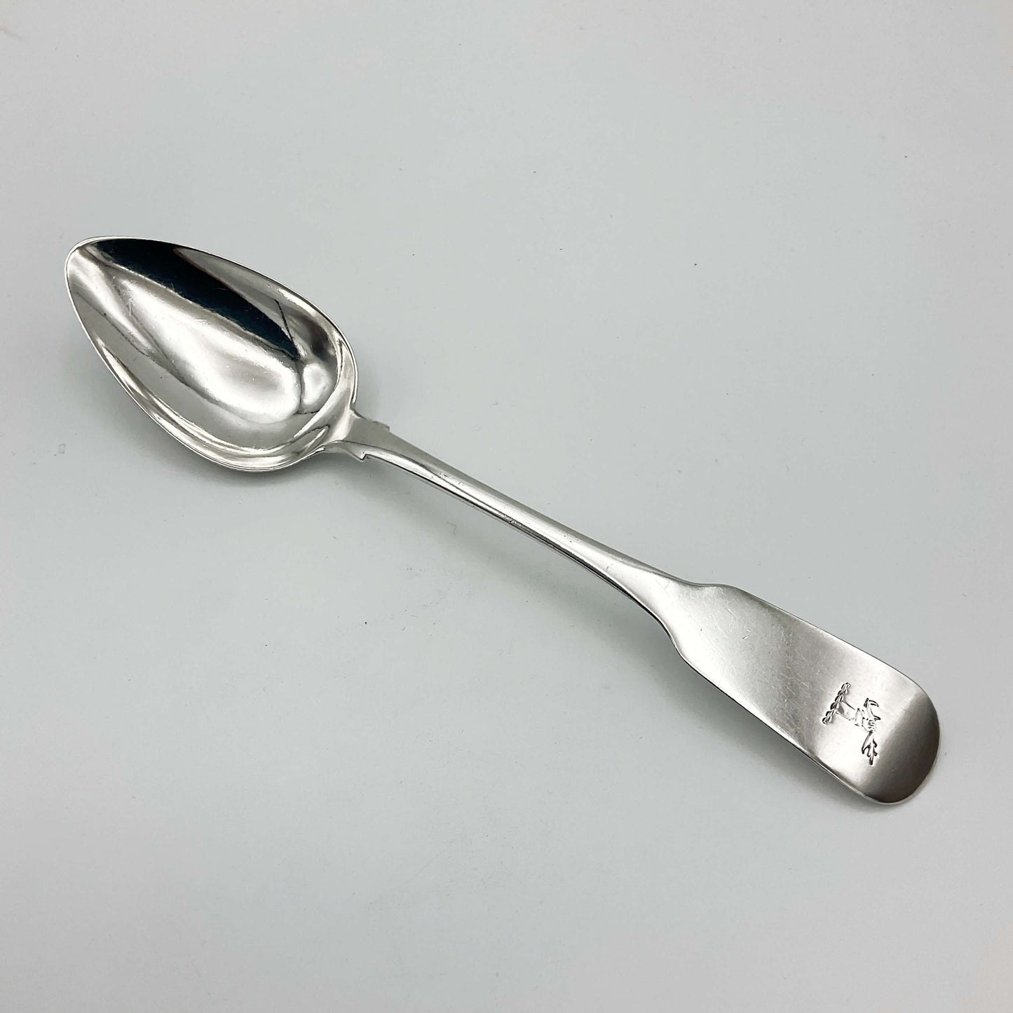 Antique 1813 Sterling Silver Dessert Spoon