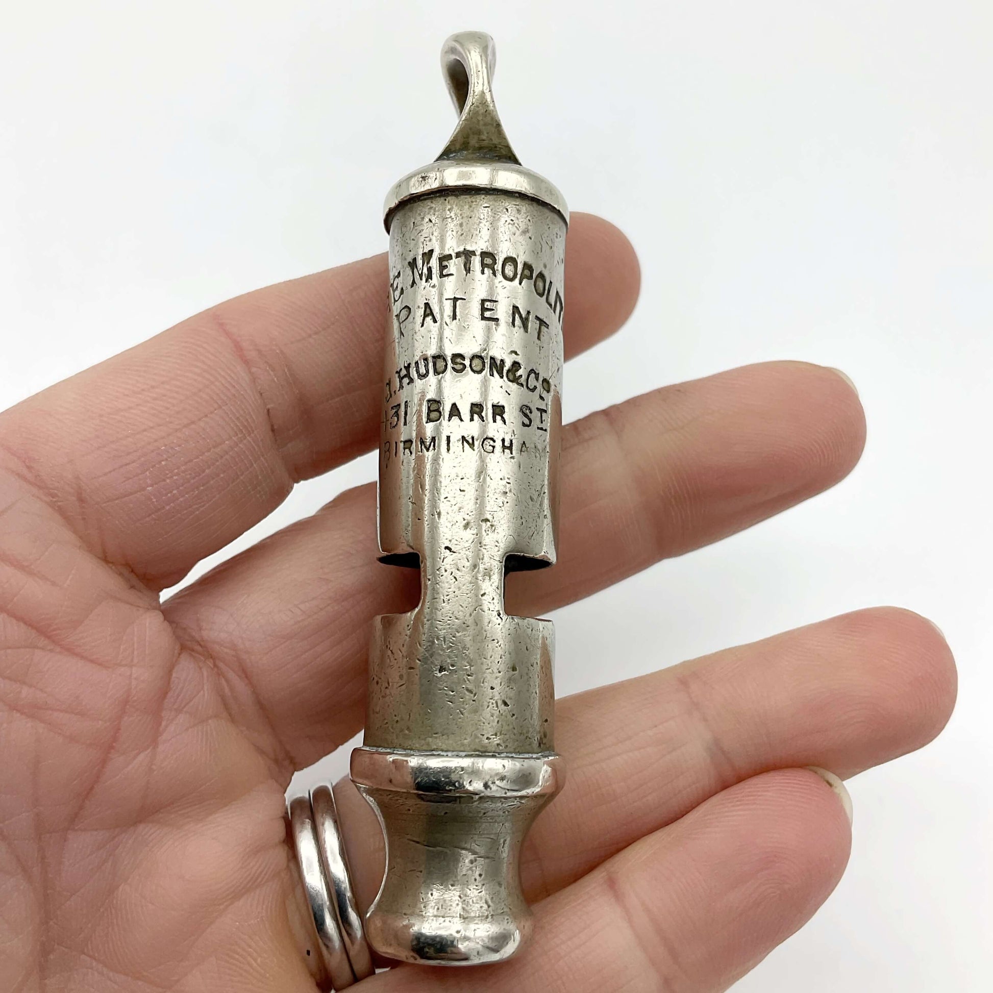 antique fishing pole whistle The Metropolitan Antique Police Whistle – Beeches Vintage