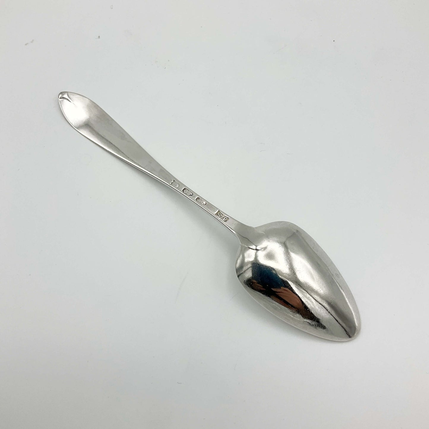 Antique 1788 Solid Silver Dessert Spoon