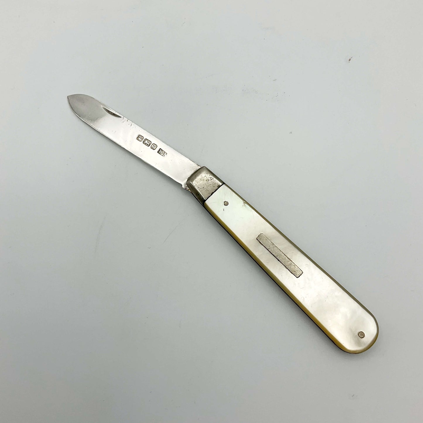 Antique Sterling Silver Fruit Knife, 1911 Hallmark